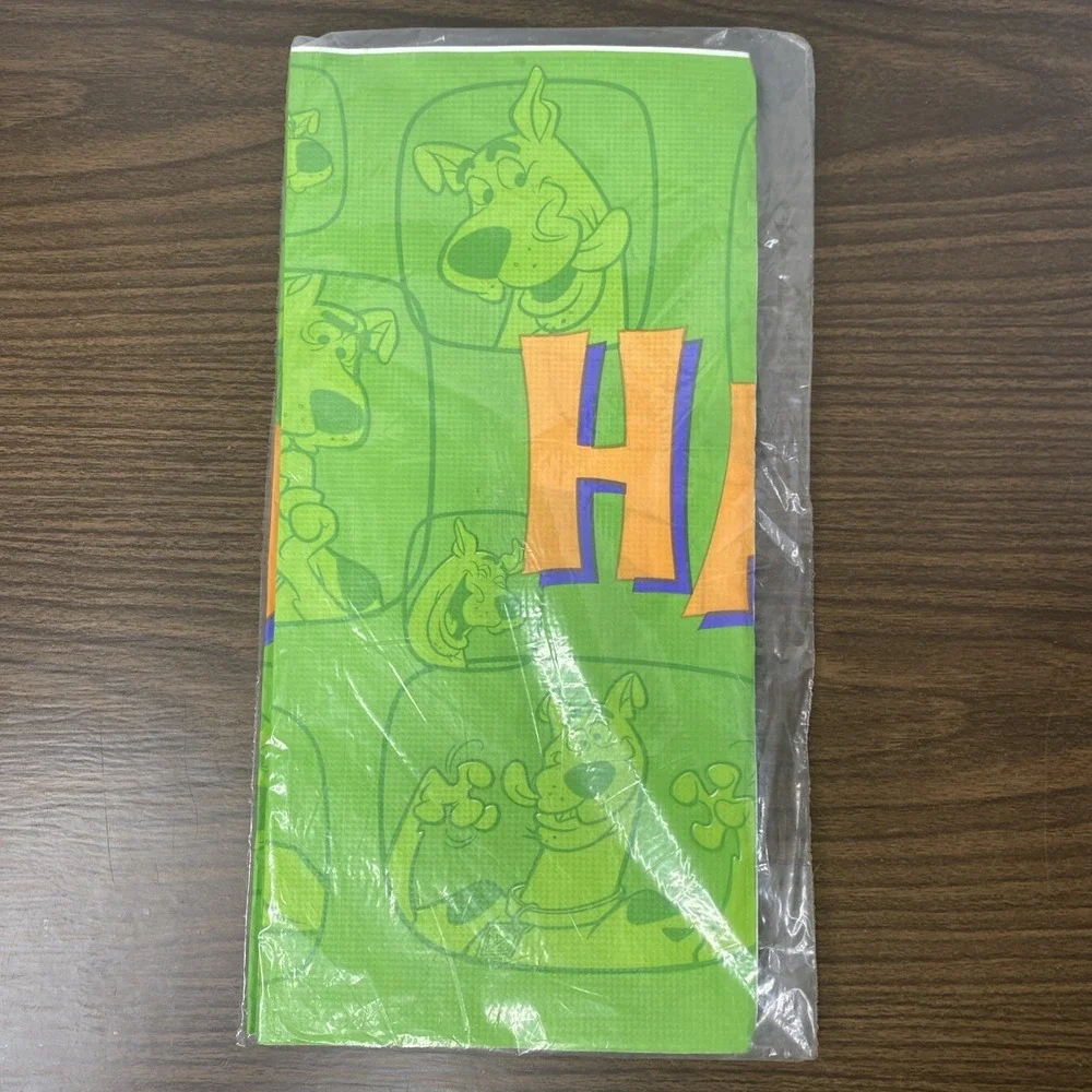 VTG Scooby-Doo! Birthday Party Table Cover 54x89 Hallmark & Cartoon Network